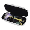 Okulary przeciwsłoneczne worki mcgsglasses obudowa aluminiowa twarda skorupa okulary etui obudowa w paski spektakle pudełko J230328