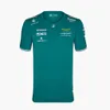 T-shirty męskie 2023 Alonso Signature Design Tshirt Aston Martin F1 Mode Fashion Fashion Short Sleeve Crew Najwyższe Tshirt Z0328