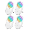 Veilleuses 2 pièces atmosphère télécommande LED lampe RGB variable colorée prise ue/US pour salon chambre cadeau de vacances