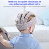 Caps Hats Toddler Baby Safety Helmet Child Head Protection Headgear Infant Soft Adjustable Learning To Walk Cap Boy Girl Baby Accessories 230328