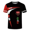 Мужские футболки 2023 модная 3D-печать Летняя футболка Aprilia Motorcycle Racing Streetwear Muld Женская спортивная модная команда NE футболка Z0328