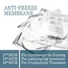 Accessoires Pièces Outils de nettoyage 34/42cm 27/30 cm Membrane antigel Antigel Ant Cryo Membranes antigel Cool Pad Freeze Cryothérapie 50 PCs 310