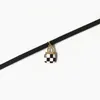 Gargantilha de venda Torques Bijuteria preta fita de veludo bolsa forma de pingente curto colar para mulheres gargantilhas de declaração de moda