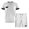 Men's Tracksuits Men Table Tennis Set Casual Shirt And Shorts Badminton Shirts Clothes Sets Arrival