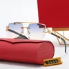 Designers Lunettes de soleil hommes Femmes Decoration Fire de fil Unisexe pour les lunettes de luxe extérieures d'été
