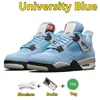 Designer Jumpman 4s Uomo Donna Scarpe da basket Pine Green Military Black Cat Red Thunder White Oreo UNC Blue Sail Infrared Seafoam uomo Scarpe da ginnastica sportive Sneakers