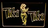 LS0162 LED Strip Lights Sign Tiki Bar Wajome Hula Dancer 3D Engraving Free Design Wholesale Retail