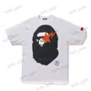 Męskie koszulki T-shirt małpa błyskawica gwiazda kreskówka Druk Okrągły okrągła szyja luźna ulica Hip Hop Men's krótki rękaw T230328