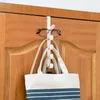 Crochets chambre porte cintre vêtements suspendus support sur le plastique maison stockage Organisation porte-monnaie pour sacs Rails