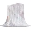 Coperte in marmo bianco coperta unisex bambini bedchamber lancia copritura durevole calda copertina accogliente lancio coperta di divano del divano a taglia queen size 230329