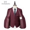 Mens Suits Blazers Men Spring and Autumn High Quality Custom Business Threepiece Slim Large Size Multicolor Twobutton 230329