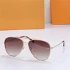 Nouveau design de mode lunettes de soleil pilote Z1636 cadre en métal style simple et populaire lunettes de protection uv400 extérieures polyvalentes