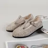 Sneakers Sepatu Putri Anak anak Musim Gugur T Bar Modis Bayi Perempuan Flat Balet Balita Gaun Manis Mary Jane Baru 230329