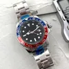 Relógios de pulso masculinos glide lock luxo relógios submarinos mecânicos de safira 2813 pulseira de aço inoxidável espelho de safira 50m à prova d'água RELÓGIO
