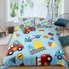 Juegos de cama Juego de cama espacial Juego de cama doble para niños 2 personas Galaxy Funda de edredón Ropa de cama Cómoda funda nórdica Juego de cama 135 Juego de sábanas 230329