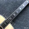 Lvybest Custom Grand Solid Fichtendecke Palisander Rückseite 45 D Style Korpus Akustik-E-Gitarre