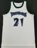 Retro Basketball Jerseys 21 Kevin Garnett Jersey Mitchell Ness 1995-96 97-98 03-04 Classics Vintage Men Sleveless