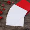Gift Wrap 100 Pcs B6 Envelopes White Card Storage Envelope For Invitation Wedding Announcements Baby Shower Blank