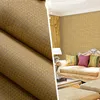 Wallpapers Natural Weave Straw Reed Stripe Plant Wallpaper For Living Room Environmental Study 3d Wall Paper Wallcoverings