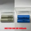 Hohe Qualität INR21700 50G 50E 5000mAh 21700 Batterie 35A 3,7V Grau Blau Drain Wiederaufladbare Lithium-Batterien für Samsung VS 30T 40T