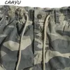 Mens Pants Caayu Cargo Men MultiCocket Male Hip Hop Japanese Streetwear Trousers Jogging Casual Camouflage för 230328