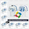 Maglie da baseball Team Israel 2023 Maglia da baseball WBC Joc Pederson Jake Bird Richard Bleier Brandon Gold Dean Kremer Kyle Molnar Bubby Rossman Robert Stock Zack We