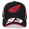 Moto Baseball Hat Designer Hon Lettres Brodé Offroad Racing Moto Cap Mode Street Cap pour Hommes Femmes