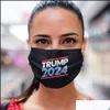 Party Masks Trump 2024 Återanvändbar tvättbar ansiktsmask Nonwoven Tyg Dammtät disproof andningsbar grossist 496 Drop Delivery Home G Dhyjd