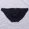 Marynaty Mężczyźni Briefy Ice Silk Bikini Slip Homme Elastyczność Bielizna Męska woreczka Bokser Krótkie majtki