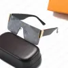 Stijlvolle zonnebril Mode Donkere bril zonnebriltinten speciaal ontworpen voor man Woman Frameless Sunglass 5 Opties