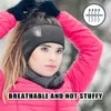 Sweatband Warm Winter Sweat Band som kör pannband Wool Sports Fitness Yoga Gym Bicycle Skiing Pannband Män Svettband 230329