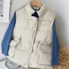 Weste Mode Baby Mädchen Junge Dicke Weste Mantel Ärmellos Frühling Herbst Winter Baumwolle Gefütterte Jacke Warme Kinderkleidung 2 14Y 230329