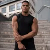 Tanques masculinos top top gym kaus tanpa lengan katun olahraga fitness pria singlet kasual musim pana baru atasan rompi sólido