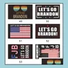 Bannerflaggen 2024 New Lets Go Brandon Trump Wahlflagge Doppelseitig Präsidentschaftsflagge 150X90Cm Großhandel Drop Delivery Home Garden Fes Dhg6N