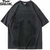 Magliette da uomo maglietta hip hop streetwear thirt in lotta per ombra grafica maschi harajuku cotone maglietta sciolta