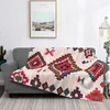 Blankets Bohemian Traditional Moroccan Colored Blanket Fleece All Season Multifunction Ultra-Soft Throw Blanket for Sofa Office Quilt 230329