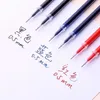 Stylos à bille cadeaux Stylos à bille 25 pièces ensemble de stylos Gel stylo neutre écriture lisse fastdry 0.5mm couleur noir bleu rouge recharge remplaçable fournitures de papeterie scolaire