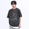 T-shirts pour hommes Hommes T-shirt Hip Hop Dark Streetwear Tshirt Imprimer Harajuku Été À Manches Courtes T-shirt Couverture En Coton T-shirts Oversize 230329