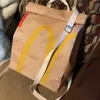 Sac à dos 2022 nouvelle mode McDonald's x Starbucks Remake Campus universel étudiant grande capacité cartable T230329