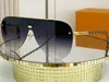 5A Okulary L Z1792U Momogran Blaze Maska Pilot Pilot Eyewear Designer Sunglasss For Men Aitate 100% UVA/UVB SZKLEK Z Pudełkiem Piecików Fendave