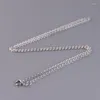 Chains FNJ 925 Silver O-Chain For Jewelry Making 2mm Vintage Pure Sterling Necklace Men Women