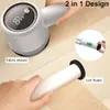 Lint Remover For Clothing Electric Pellet Fluff s Sweater Fabric Shaver Fuzz Clothes Removal Rechargeable TC003 230329