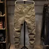 Pantaloni da uomo Cammello Tuta da uomo all'aperto Pantaloni militari da uomo Pantaloni cargo Pantaloni tattici militari larghi Pantaloni multitasche da uomo Nero Verde militare Homme 230329