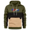 Herren Polo Hoodies und Sweatshirts Herbst Winter lässig mit Kapuze Sportjacke Herren Hoodies