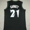 Retro Basketball Jerseys 21 Kevin Garnett Jersey Mitchell Ness 1995-96 97-98 03-04 Classics Vintage Men Sleveless