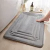 Tapijt traagschuim badkamer mat tapijt geometrie badkamer mat toiletmat anti-skid zuigdeur badkamer wasbaar 50x80cm 230329