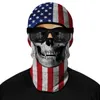 Crânio de festa de halloween máscara de face completa verão esporte balaclava lenço mágico cenário ao ar livre máscara de ciclismo de pescoço capuz de máscara bandana protetor de cabeça rra rra