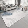 Carpets Wabi Style Living Room Carpet Bedroom 3d Home Simple Abstract Ink Landscape Study Bedside Coffee Table Blanket Floor Mat