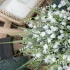 Dekorativa blommor Artificial Flower Lily of the Valley Small Fresh Bouquet Lämplig för enkel hembröllopsdekoration Brud Po Props