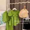 Girl's Dresses Summer New Light Luxury Fashion Girl Dress Kids Skirt Comfortable Casual Dress All-match Boutique Clothing Simple Style